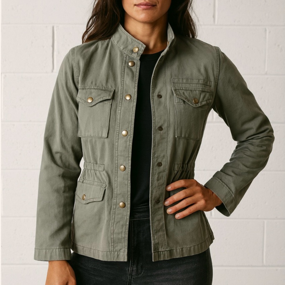GAP Utility Jacket in Sage Green